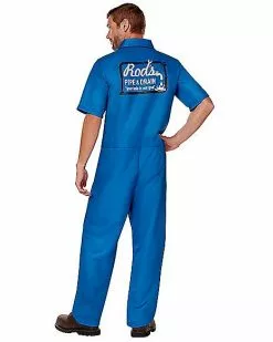 Adult Rod's Pipe And Drain Jumpsuit Costume -Halloween Store 01599448 b