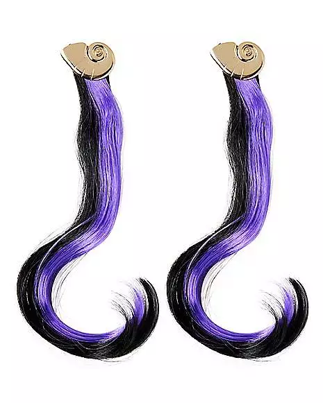 Ursula Faux Hair Clips Set - Disney Villains 3 Ursula Faux Hair Clips Set - Disney Villains