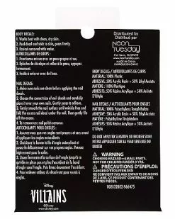 Cruella Decals - Disney Cruella -Halloween Store 01599877 c