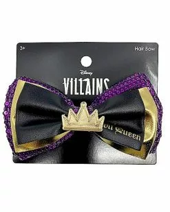 Evil Queen Hair Bow - Disney Villains