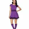 Adult Vivid Violet Crayon Dress Costume - Crayola