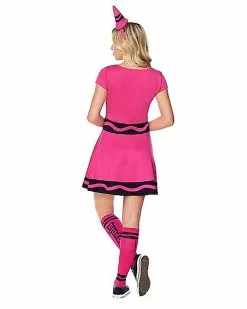 Adult Razzmatazz Crayon Dress Costume - Crayola -Halloween Store 01600543 b