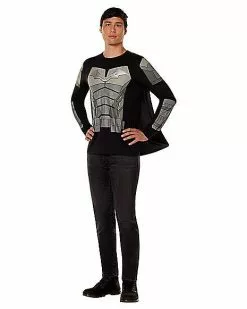 Caped Batman Long Sleeve T Shirt -Halloween Store 01601764 c