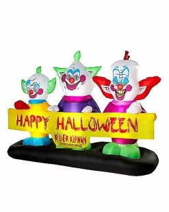 5.5 Ft Killer Klowns From Outer Space Inflatable 10 5.5 Ft Killer Klowns From Outer Space Inflatable -Halloween Store 01602234 d