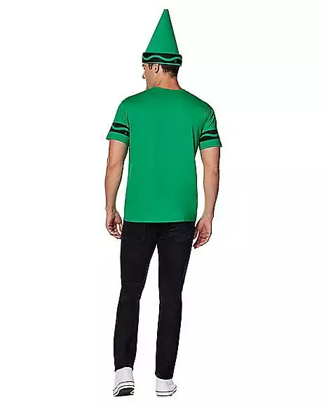 Shamrock Green Crayon Costume Kit - Crayola 4 Shamrock Green Crayon Costume Kit - Crayola - Image 2