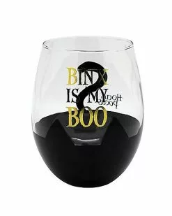 Binx Is My Boo Stemless Glass 22 Oz. - Hocus Pocus 6 Binx Is My Boo Stemless Glass 22 Oz. - Hocus Pocus -Halloween Store 03279767 b