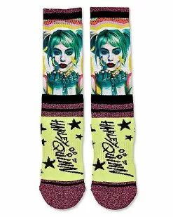 Harley Quinn Crew Socks - Birds Of Prey