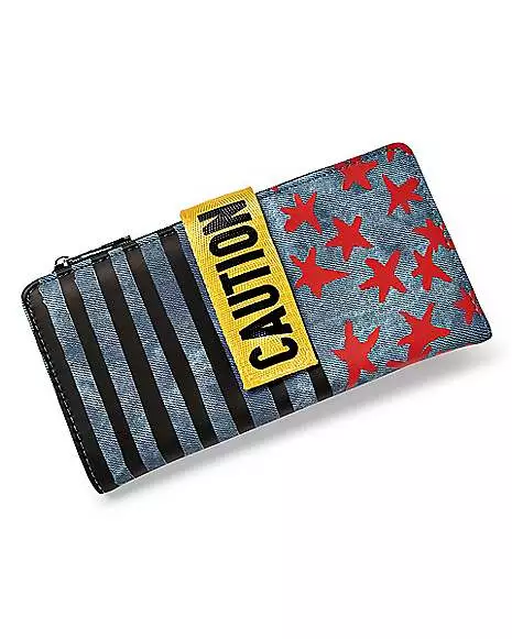Stars And Stripes Harley Quinn Snap Wallet - Birds Of Prey 3 Stars And Stripes Harley Quinn Snap Wallet - Birds Of Prey
