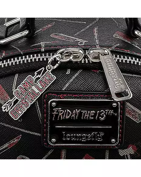 Loungefly Jason Voorhees Mask Mini Backpack - Friday The 13th 6 Loungefly Jason Voorhees Mask Mini Backpack - Friday The 13th - Image 4