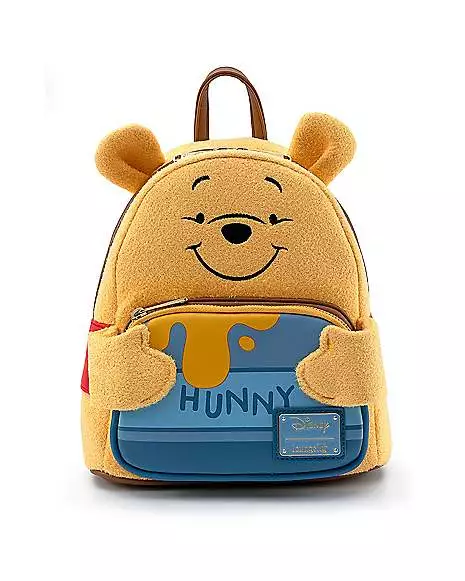 Loungefly Plush Winnie The Pooh Mini Backpack 3 Loungefly Plush Winnie The Pooh Mini Backpack