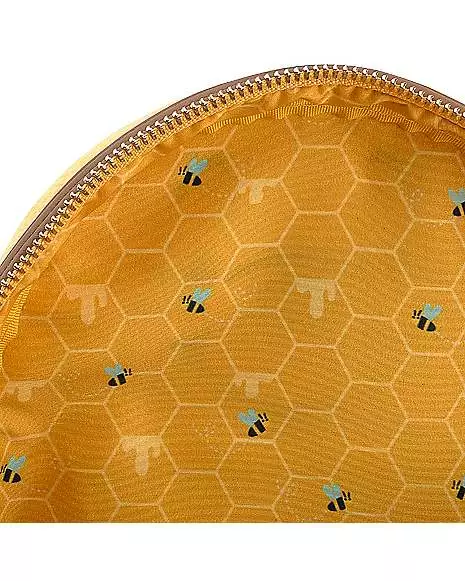 Loungefly Plush Winnie The Pooh Mini Backpack 6 Loungefly Plush Winnie The Pooh Mini Backpack - Image 4