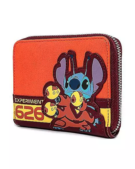 Loungefly Experiment 626 Zip Wallet - Lilo & Stitch 4 Loungefly Experiment 626 Zip Wallet - Lilo & Stitch - Image 2
