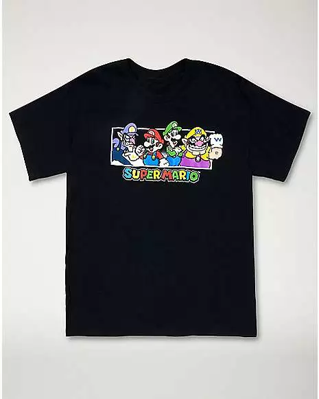 Super Mario Bros T Shirt - Nintendo 3 Super Mario Bros T Shirt - Nintendo
