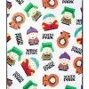 8 Bit Print Sherpa Fleece Blanket - South Park