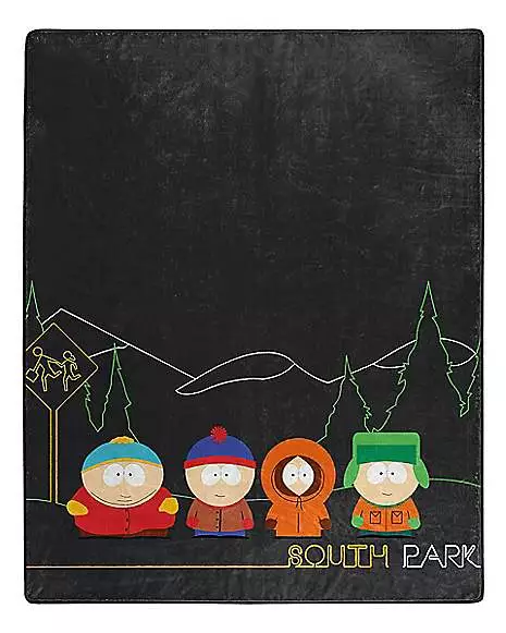 South Park Neon Boys Sherpa Fleece Blanket 3 South Park Neon Boys Sherpa Fleece Blanket