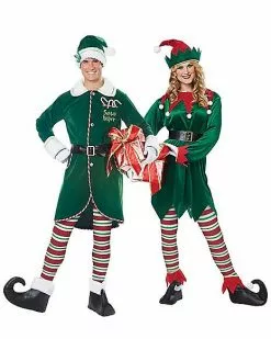 Adult Workshop Elf Costume -Halloween Store 07562929 b