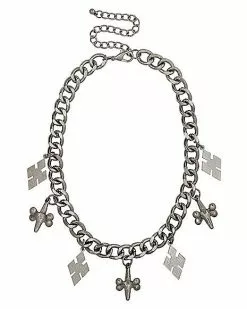 Harley Quinn Choker Necklace - Birds Of Prey 6 Harley Quinn Choker Necklace - Birds Of Prey -Halloween Store 07569262 b