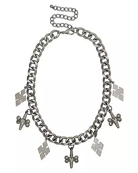 Harley Quinn Choker Necklace - Birds Of Prey 4 Harley Quinn Choker Necklace - Birds Of Prey - Image 2