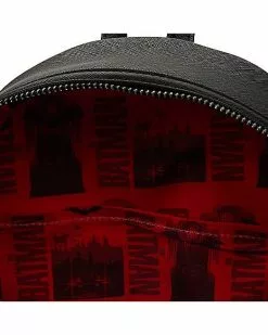 Loungefly The Shawdow Mini Backpack - Batman 12 Loungefly The Shawdow Mini Backpack - Batman -Halloween Store 07641707 e
