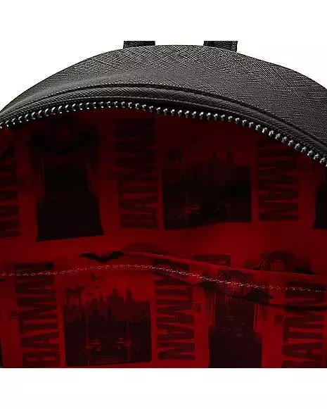 Loungefly The Shawdow Mini Backpack - Batman 7 Loungefly The Shawdow Mini Backpack - Batman - Image 5