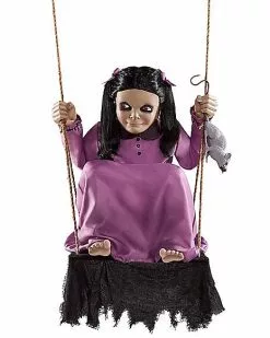 6 Ft Rat Girl Animatronic -Halloween Store 07642127 e