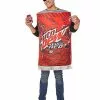 Adult Code Red Costume - Mountain Dew 1 Adult Code Red Costume - Mountain Dew -Halloween Store 07656531 a