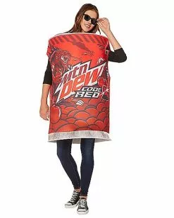 Adult Code Red Costume - Mountain Dew -Halloween Store 07656531 c
