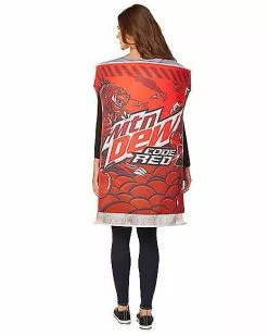 Adult Code Red Costume - Mountain Dew -Halloween Store 07656531 d