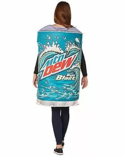 Adult 3D Mountain Dew Baja Blast Costume 9 Adult 3D Mountain Dew Baja Blast Costume -Halloween Store 07656556 d